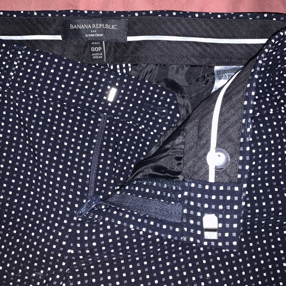 Banana Republic navy/white dots pants - Picture 4 of 5